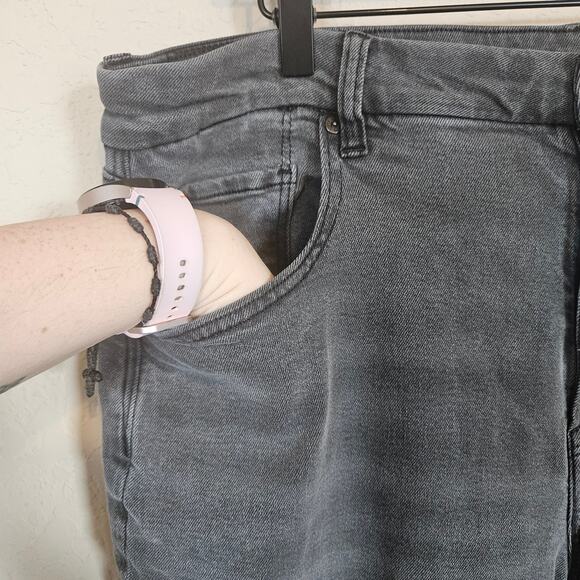 American Eagle Curvy Mom Jeans Plus Size 18 Long Neutral Casual Weekend - Picture 8 of 12